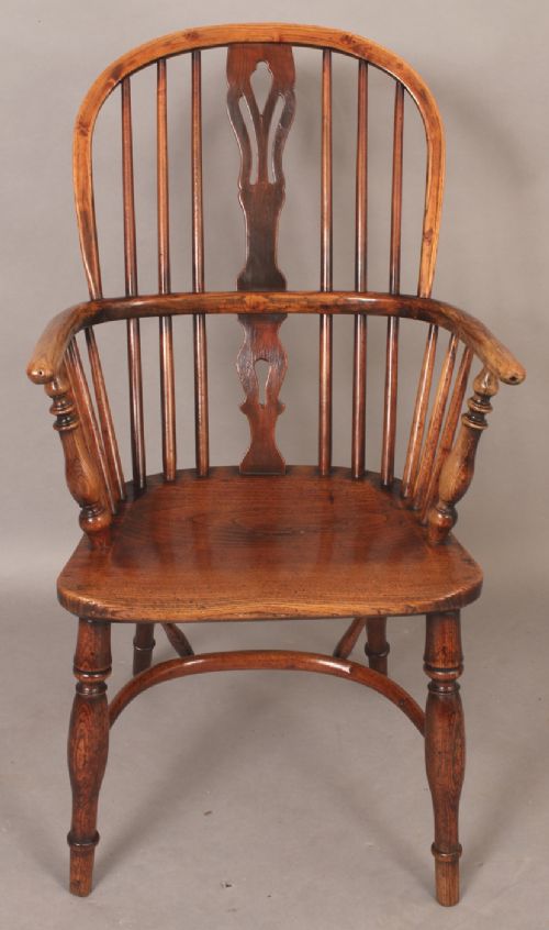 Antique Windsor Armchair by George Nicholson Rockley