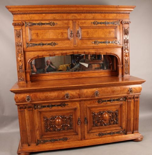 A Magnificent Victorian Sideboard in Pollard Oak