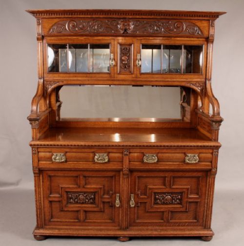Superb Quality Victorian Sideboard in Oak