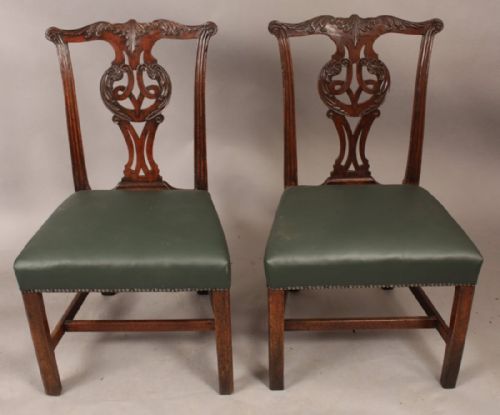 Pair of 18th Century Dining Chairs