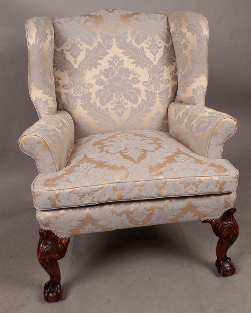 Wing Chair in the Style of George II