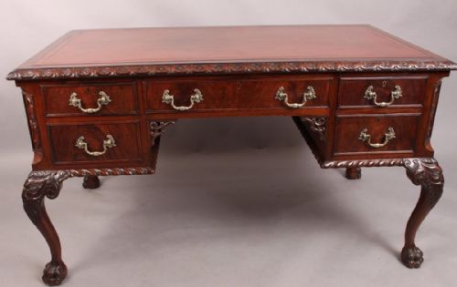 Superb Quality Library Table Mahogany Irish