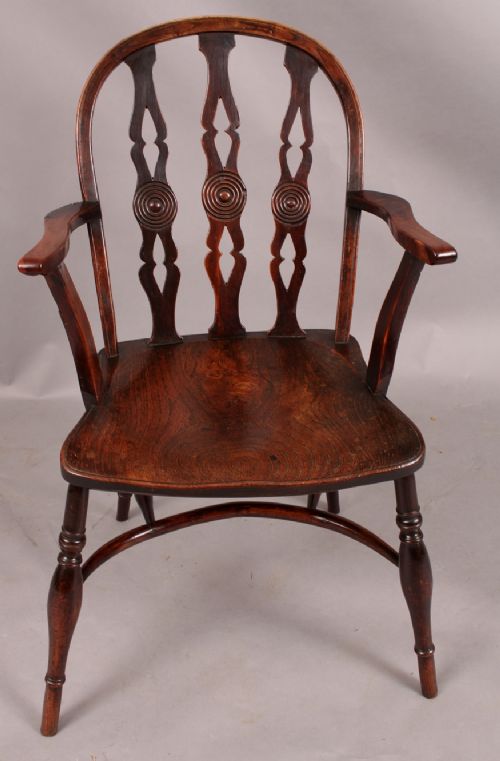 Thames Valley Yew Wood Windsor Armchair