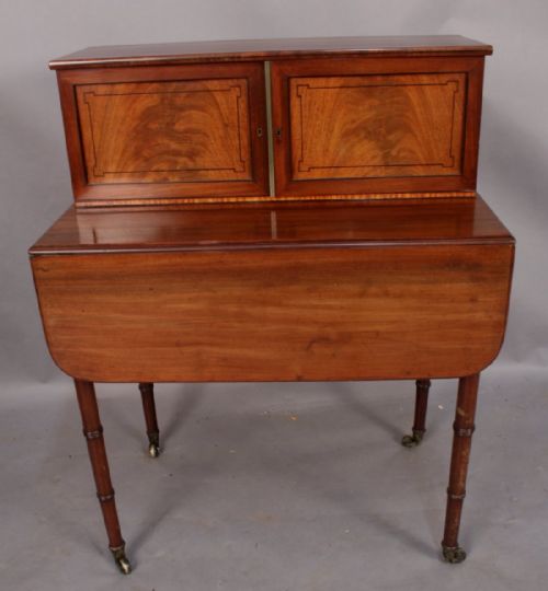 Unusual Georgian Ladies Pembroke Desk