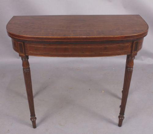 Georgian Mahogany Games/card Table