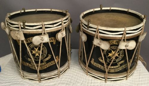 A Pair of Drums Firbeck Colliery St Johns Ambulance