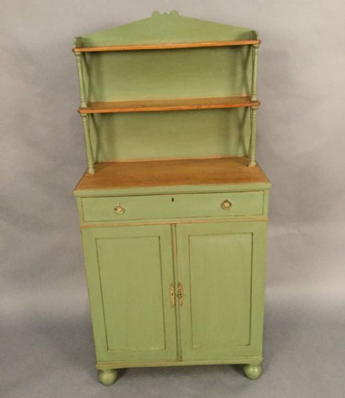 A Rare Small Size Painted Pine Chiffonier