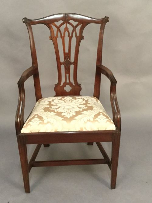 Georgian Mahogany Armchair