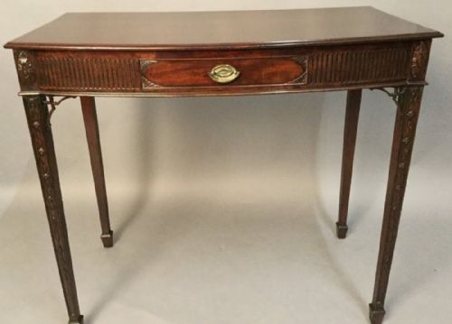 A Fine Georgian Side Table Mahogany