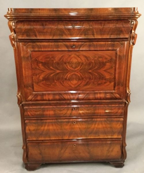 Biedermeier Escritoire Mahogany