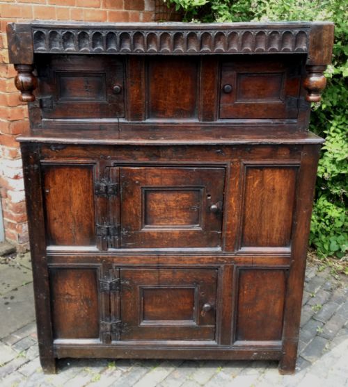 Small 17th Century  Court Cupboard