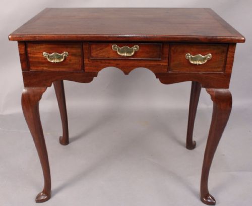 Georgian Mahogany Lowboy Very Original