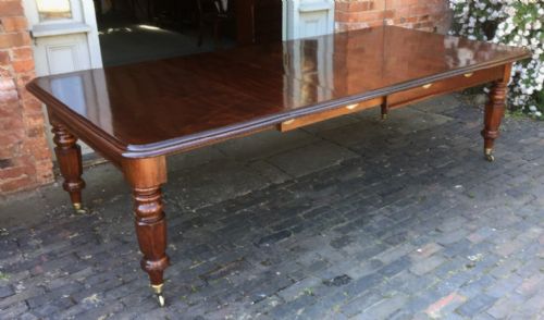 Victorian Mahogany Extending Dining Table
