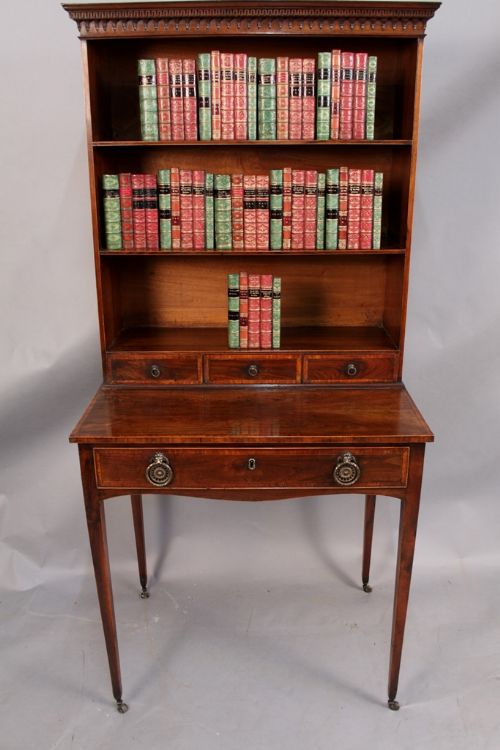 Georgian Open Bookcase
