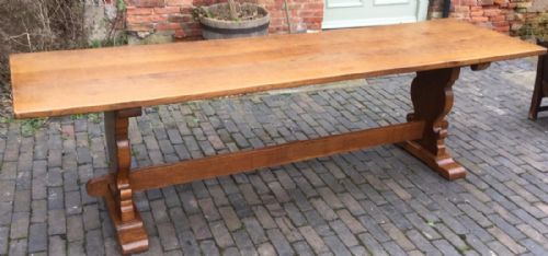 Oak Refectory Table