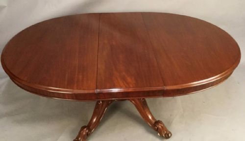 Good Victorian Centre Pedestal Extending Dining Table