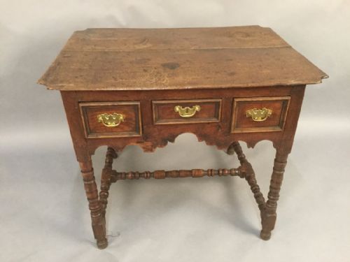18th Century Oak Low Boy Unusual