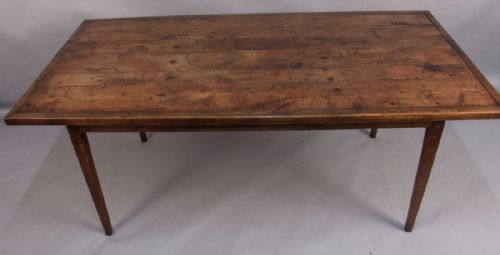 Farmhouse Table with Elm Top Super Patina