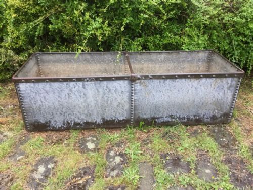 A Galvanised Farm Water Trough