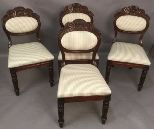 Fine Set of 4 Dining Chairs "Gillows Possibly"