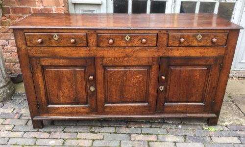 Georgian Oak Dresser C 1730