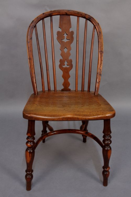 Yew Wood Kitchen Chair
