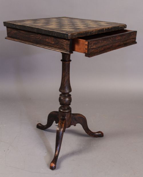 Georgian Decorated Tripod Table