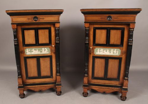 Pair of Pedestals Aesthetic Movement