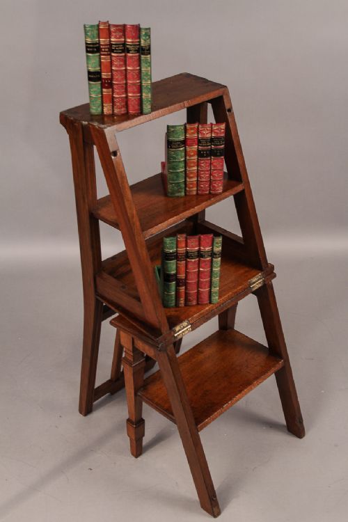 Victorian Metamorphic Library Steps