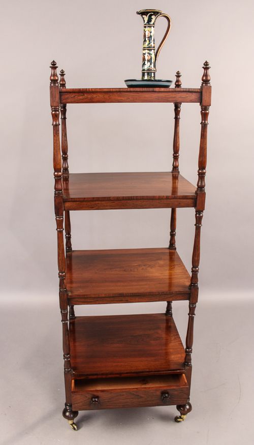 Rosewood 4 Tier Stand Early Victorian