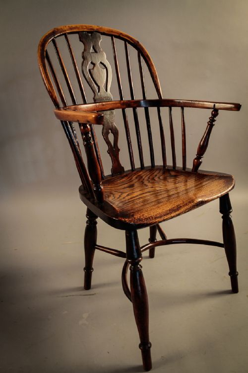 Yew Wood Windsor Chair