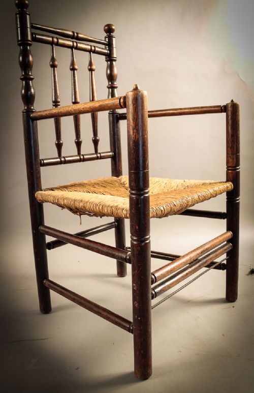 Country Spindle Back Armchair