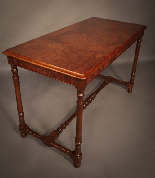 Victorian Walnut Window Table