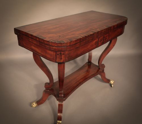 Regency Period Games Table