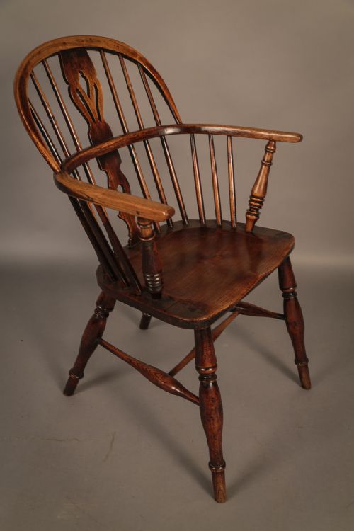 Low Windsor Chair Ash and Elm