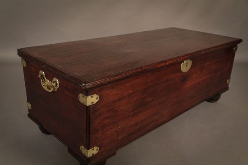 Campaign Chest Brass Bound