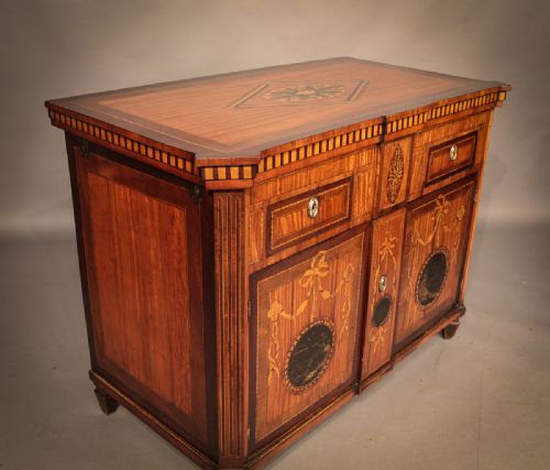 Continental Satinwood Commode