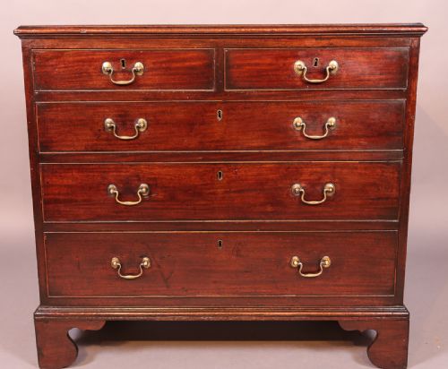 Georgian Mahogany Small Chest of Drawers