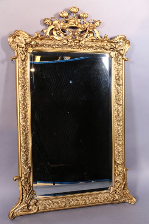 Victorian Gilded Gesso Mirror