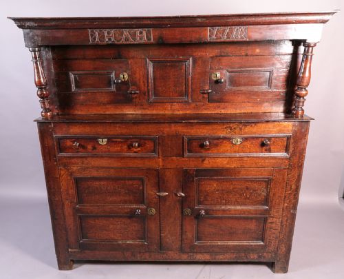 Good North Country Court Cupboard 1711 Ih-ah