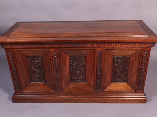 Arts and Crafts Blanket Box Dated 1901