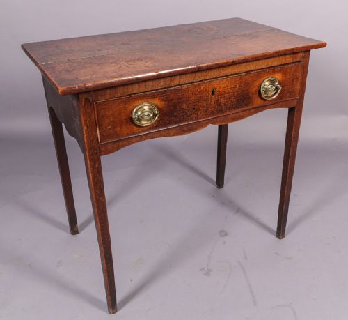 Georgian Oak Side Table