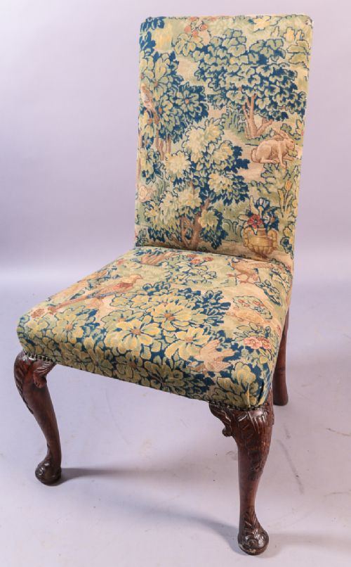 George I Single Chair Carved Cabriole Leg
