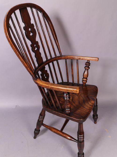 High Back Ash Windsor Chair