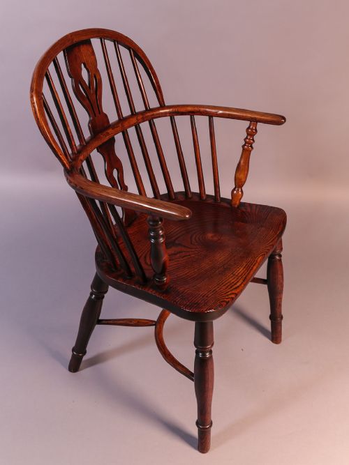 Ash and Elm Windsor Chair Rockley Maker