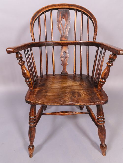 19th Century Windsor Chair Ash and Elm
