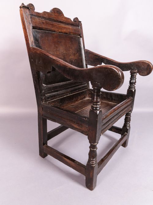 17th Century Joined Armchair