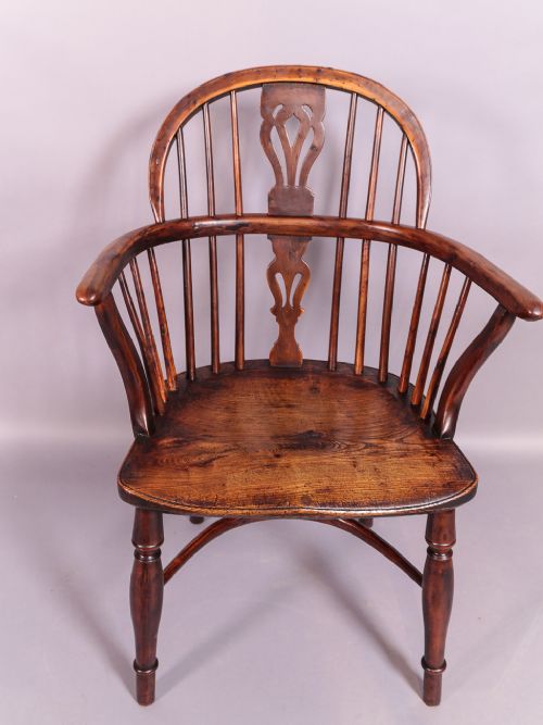 Yew Wood Windsor Chair Retford Maker