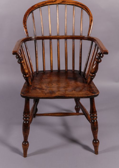 Ash and Elm Stick Back Windsor Chair