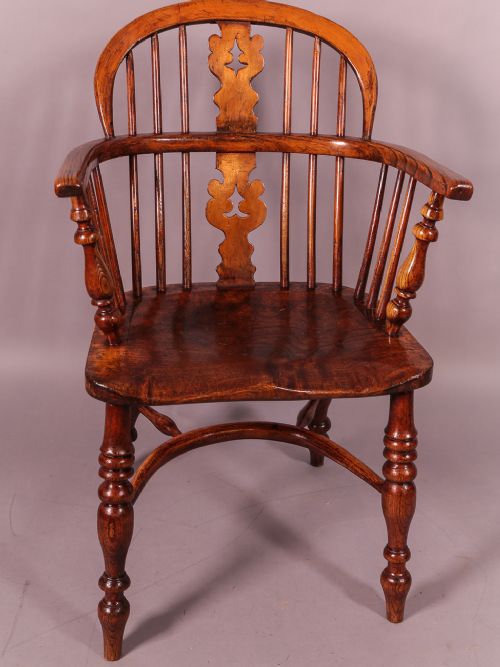 Victorian Ash and Elm Windsor Chair